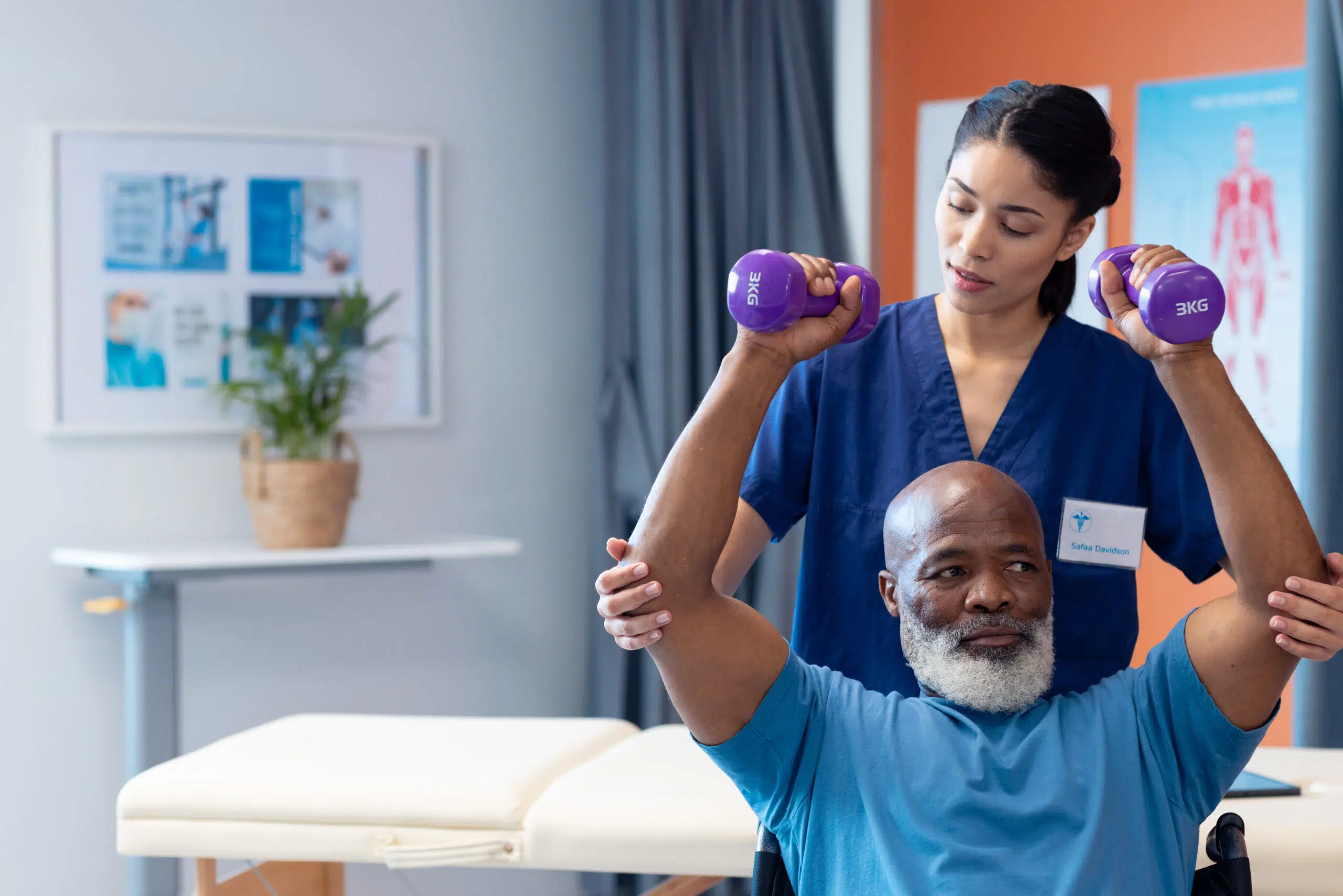 physiotherapy session in Brampton