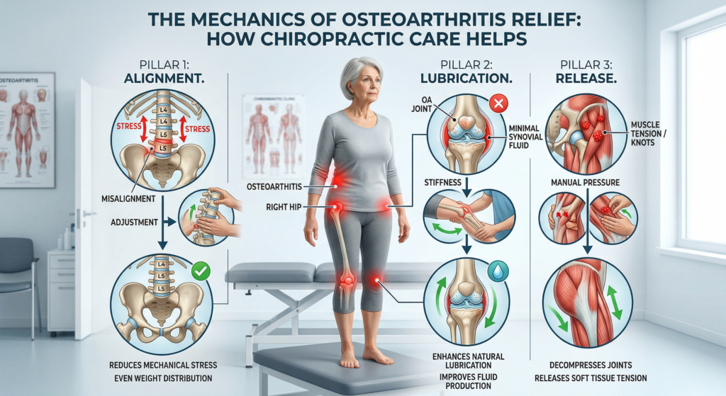 | Physiotherapy First 3 Pillars of Chiropractic Care for Osteoarthritis